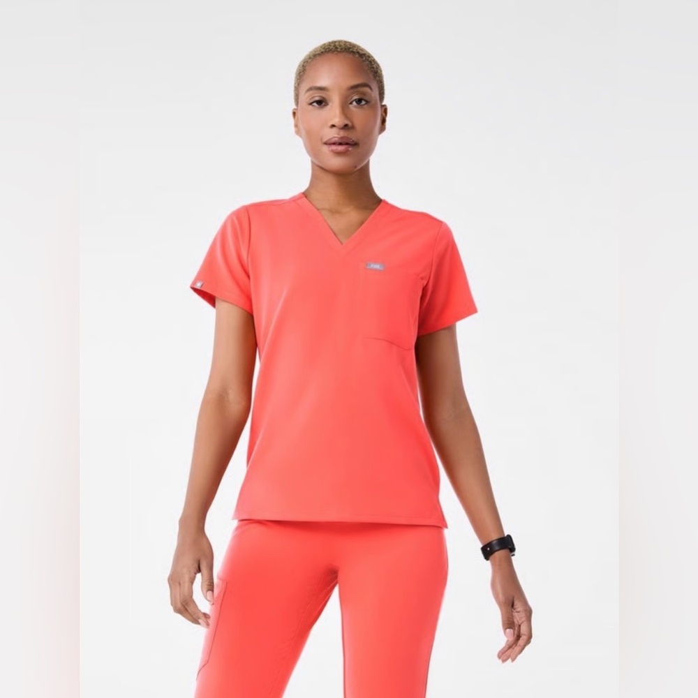 Hot Coral 1 pocket Catarina- XS - Picture 2 of 9